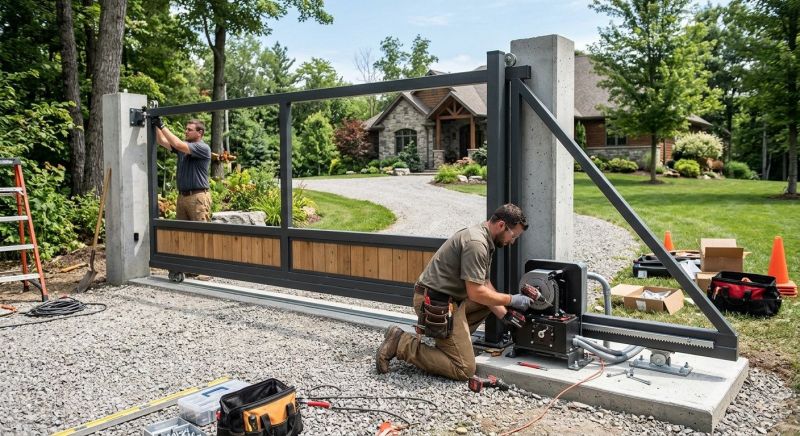 Electronic Gate Installation in Franklin, TN