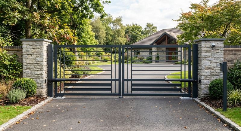 Entrance Gate Installation in Naperville, IL