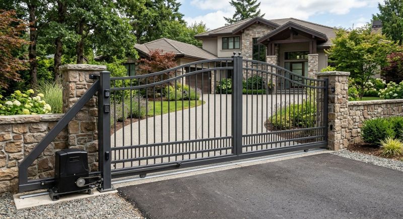 Main Gate Installation in Clermont, FL