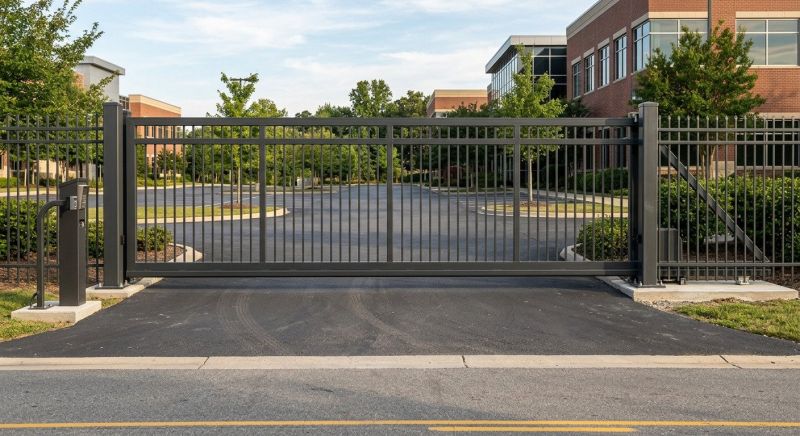 Commercial Gate Installation in Plano, TX