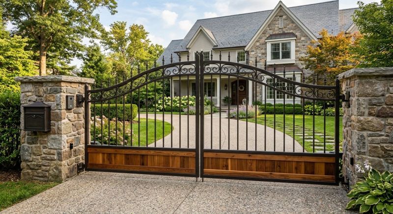 Entrance Gate Installation in Franklin, TN